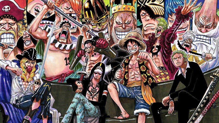 One Piece, Straw Hat Pirates, Grand Fleet, 4K, #6.134