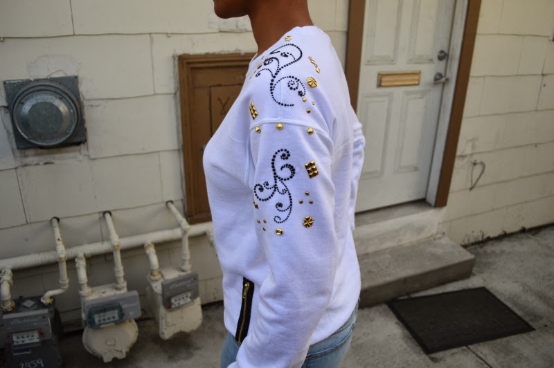 J Crew, Mango and Forever21 has some nice embellished sweatshirts. Will ...