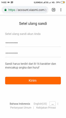 Setel Ulang Sandi Setel Ulang Sandi