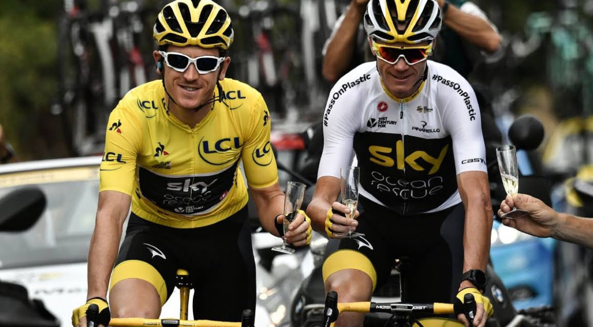 Ciclismo: Geraint Thomas ha vinto il Tour de France 2018.