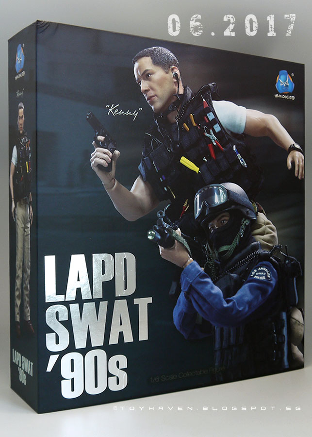 DID 1/6 Scale LAPD SWAT Police '90's Kenny Action Figure Tool Set 