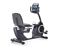 Nordic Track GX 4.7 Recumbent Exercise Bike, iFit compatible, with 15 lb flywheel, 22 digital SMR magnetic resistance levels, 24 built-in programs