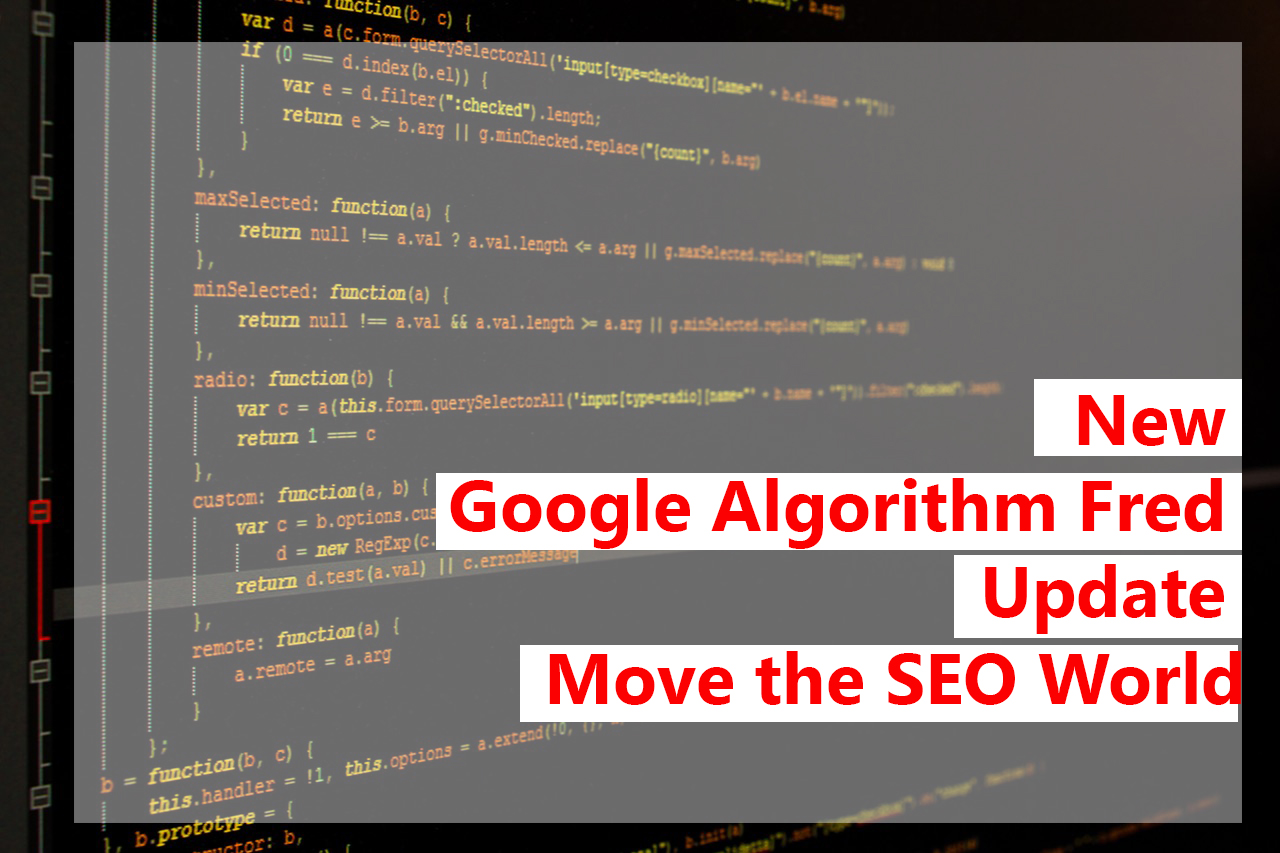 Google Algorithm Fred