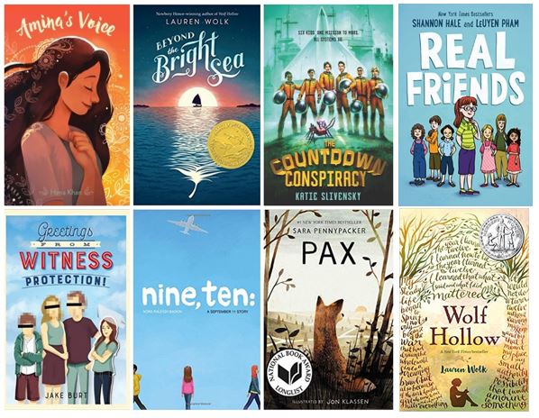 23 Books A Bottomless Book Bag Books I Voted For Division 2 Grades 6 8 Maud Hart Lovelace Award Nominees 2019 20