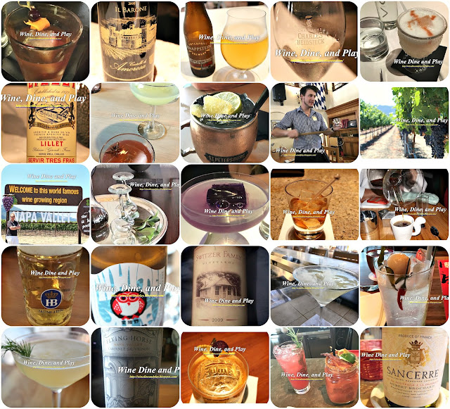 Pictures / Alcohol collage / https://winedineandplay.blogspot.com/p/pictures_6.html An assortment of many different drinks and wines from the restaurants on Wine Dine And Play