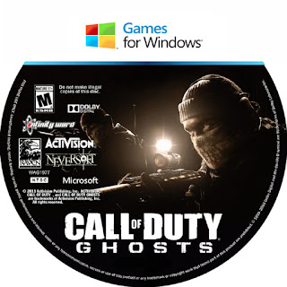 Call Of Duty Ghosts Disk Label