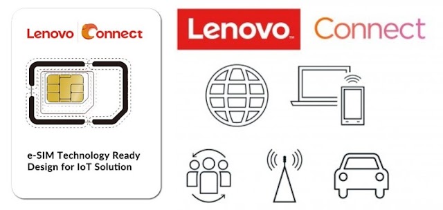 Lenovo perkenalkan E-SIM Technology, Pergi ke luar negeri ga perlu repot beli sim lokal, ganti sim, beli paket data