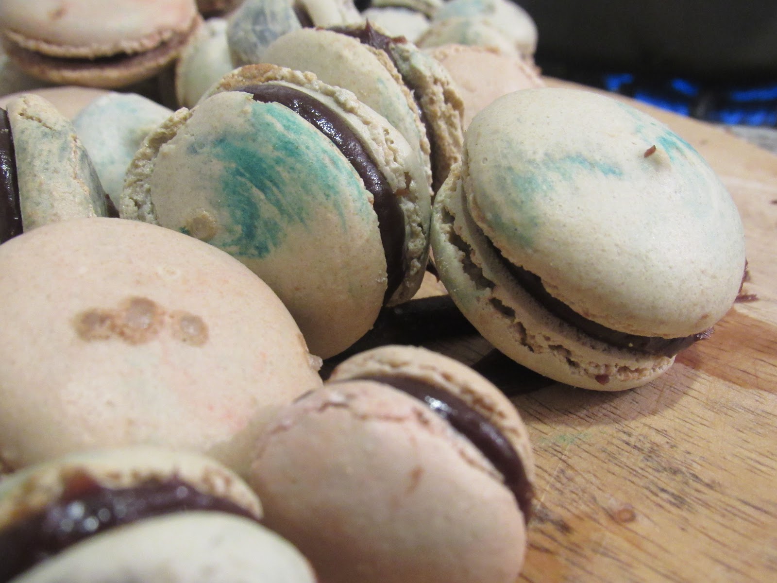 Mega Mocha Macarons Honeycomb Crunchies