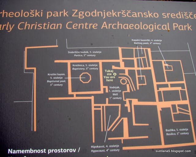 Zgodnjekrščansko središče, Ljubljana