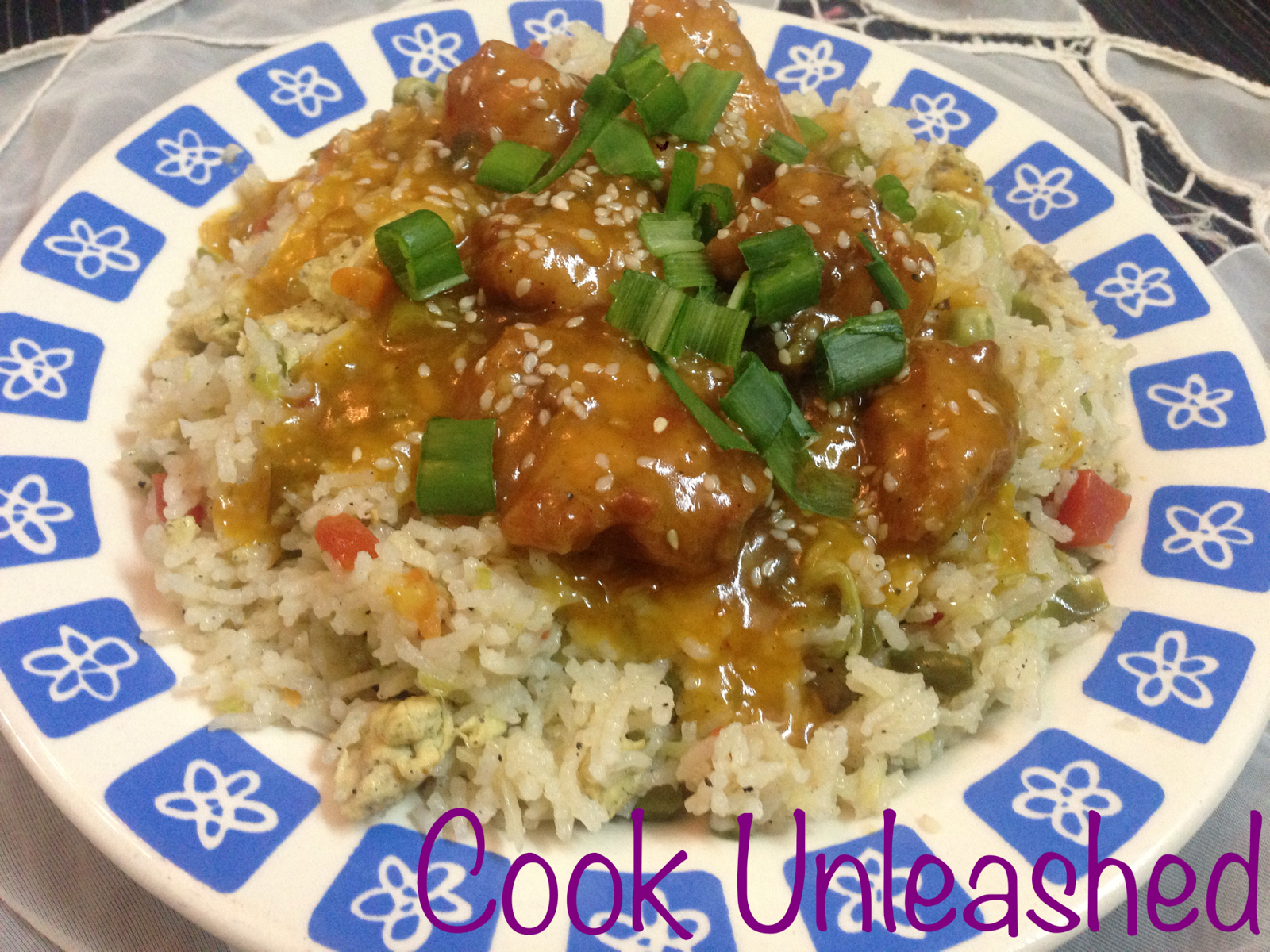 Cook Unleashed Chinese Orange Chicken (authentic P.F Chang's, in my own style) with Egg