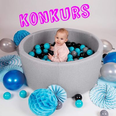 Do wygrania suchy basen z kuleczkami (200 szt. ) Konkurs