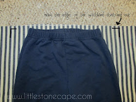 In the Little Stone Cape: Child's Pirate Pants