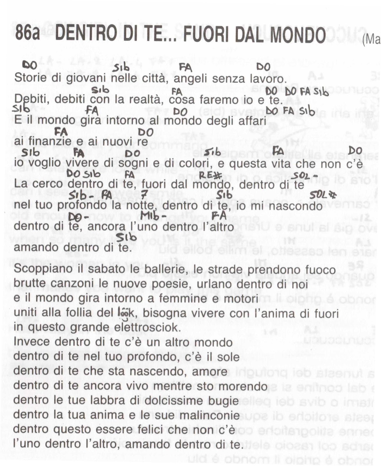 la cura è dentro di te