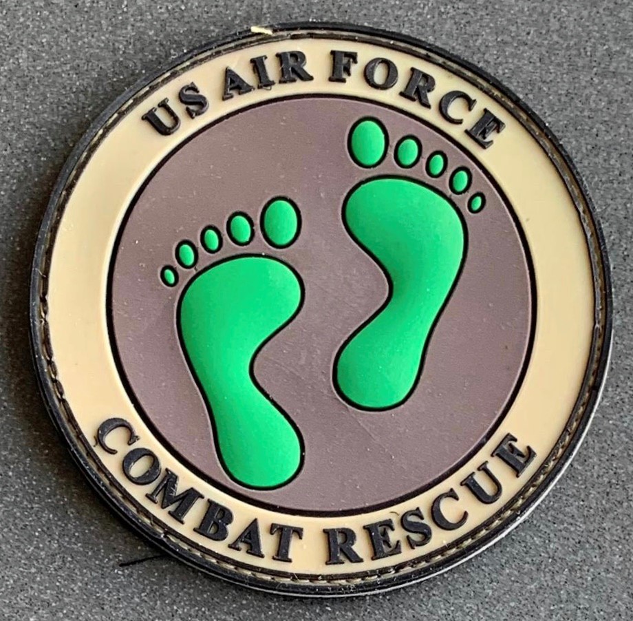 USAF CSAR Pedro Jolly Green Feet Patch Hook /& Sew Repro New A573