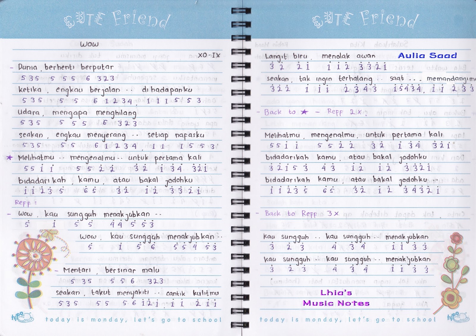 Not Angka XOIX Wow not angka lagu terbaru