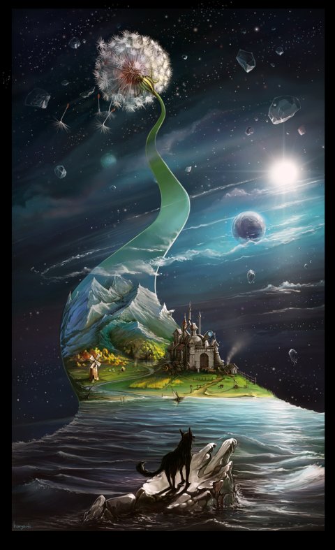 As ilustrações de fantasia e surrealismo de Igor Artyomenko Igor Artyomenko haryarti deviantart ilustrações fantasia surreal