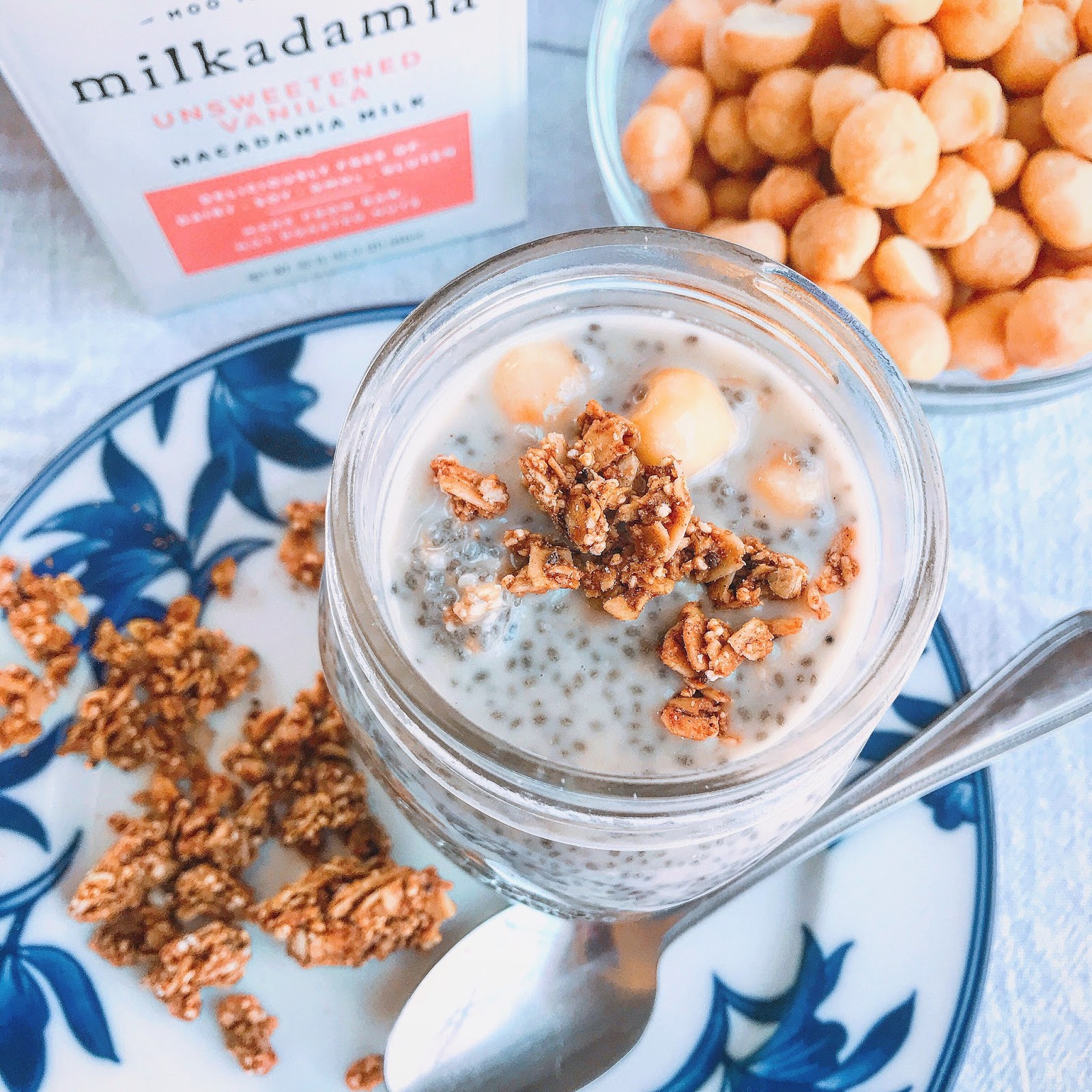 Cherry Vanilla Macadamia Nut Chia Seed Pudding Chef Jen