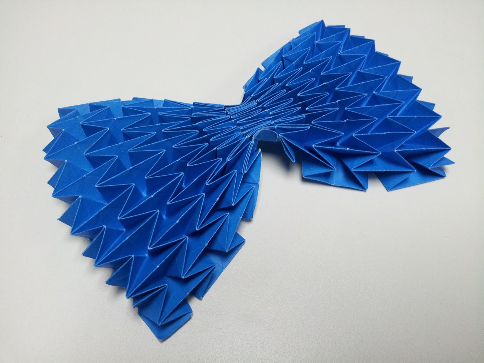 Reben Biru Origami (3D) MaTaHaW