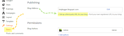 How To Set Up a Custom Domain in Blogger 1 blogger custom domain