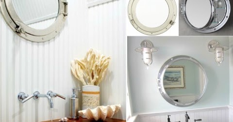 Porthole Mirrors For The Bathroom Coastal Decor Ideas Interior