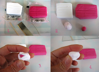Polymer Clay Cotton Candy Tutorial