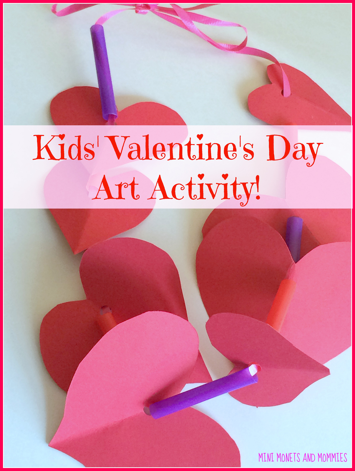 Valentine's threading and lacing activities
