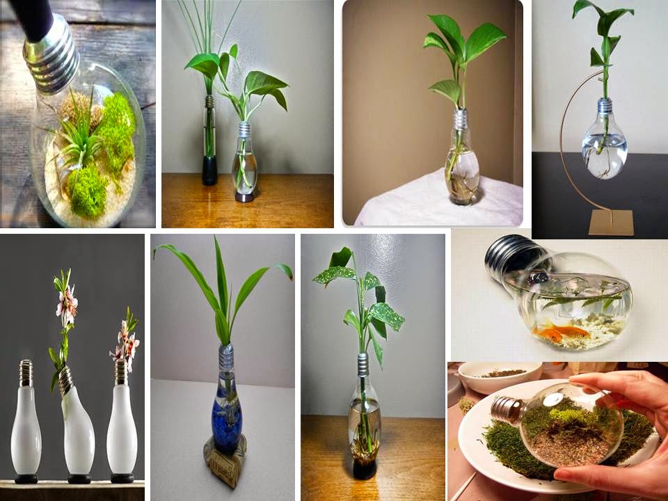 40 Waste Material Craft Creative Ideas With old lamps