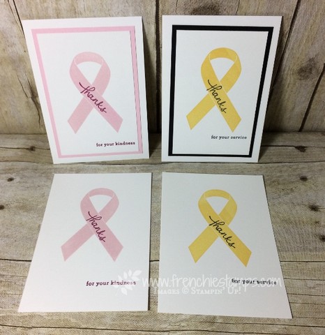 ribbon of courage, Stampin'Up! Frenhie's presentation On Stage 2017