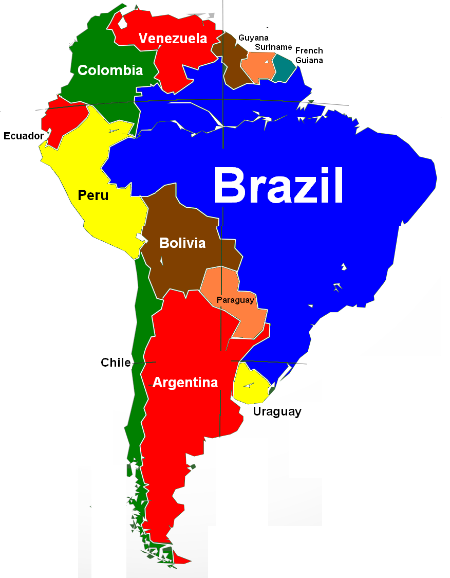 Столица бразилии на политической карте. Политическая карта Бразилии. Бразилия на карте Бразилии. Бразилия на политической карте.