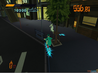 街頭塗鴉(Jet Set Radio HD),充滿自由創意的3D動作遊戲! 街頭塗鴉(Jet Set Radio HD),充滿自由創意的3D動作遊戲!