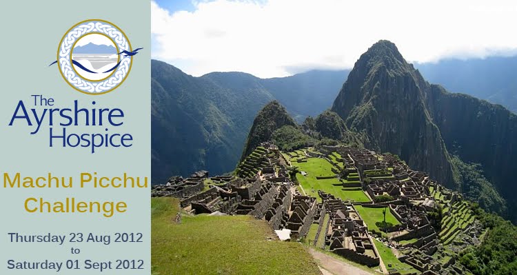 Ayrshire Hospice Machu Picchu Challenge