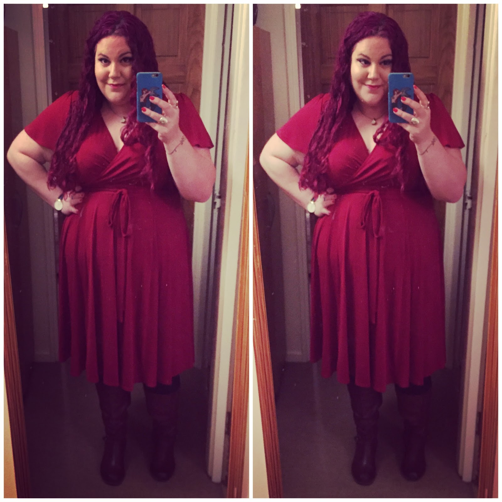 Curves & Curls: My Month in Outfits: What I Wore In November