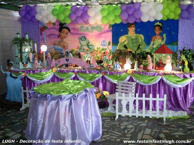 Decoração infantil Princesa e o Sapo - Tradicional Luxo