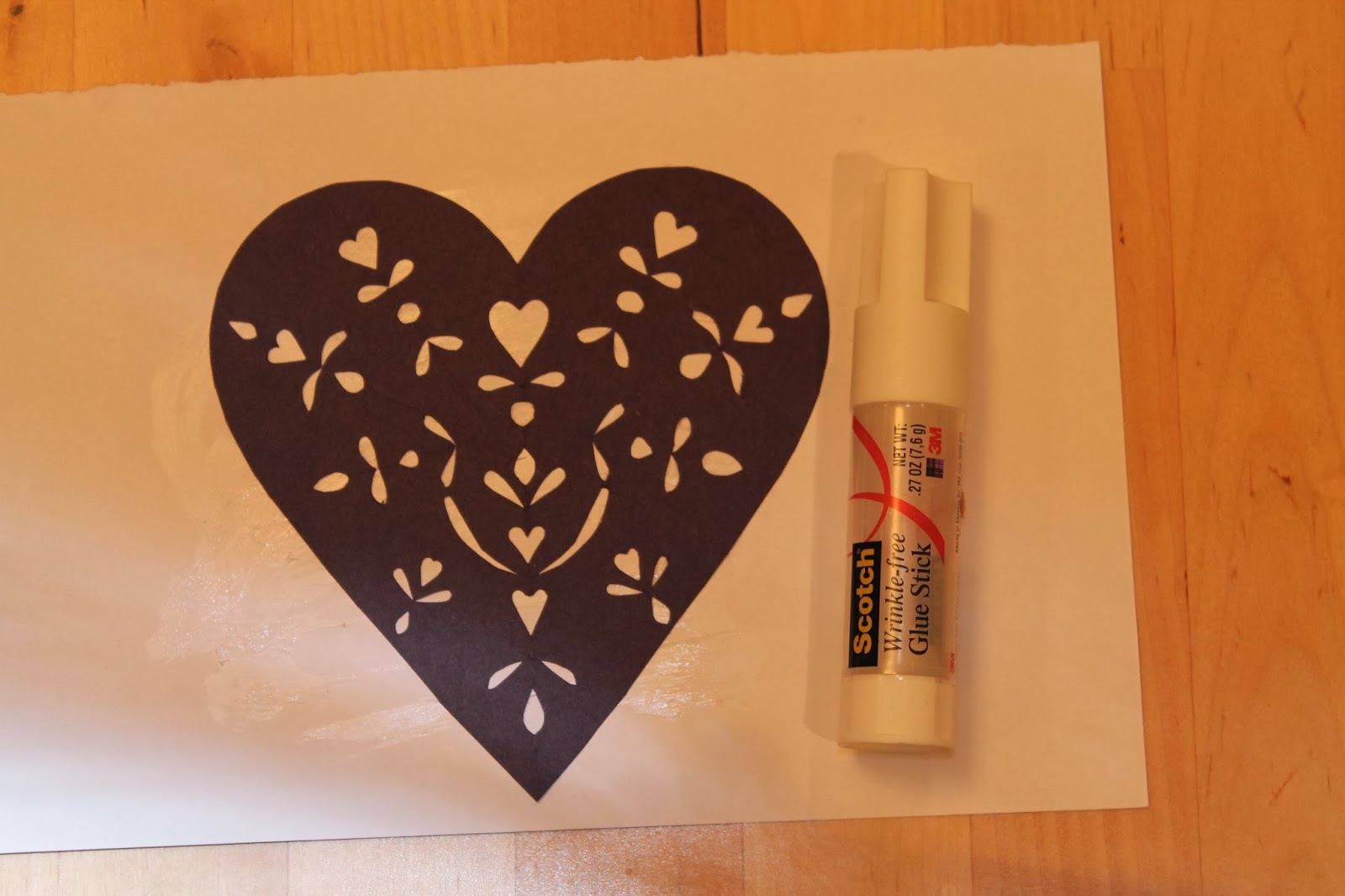 The Loveliest Year: Fancy paper valentines.
