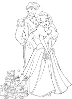 דפי צביעה נסיכה ונסיך