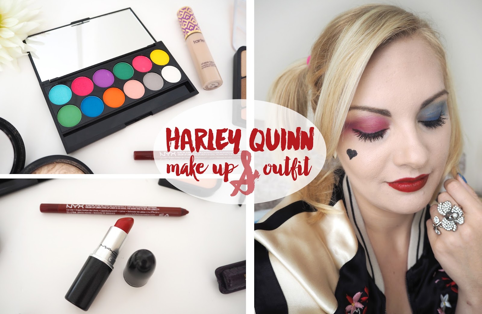 Halloween | Harley Quinn Make Up Look & Outfit