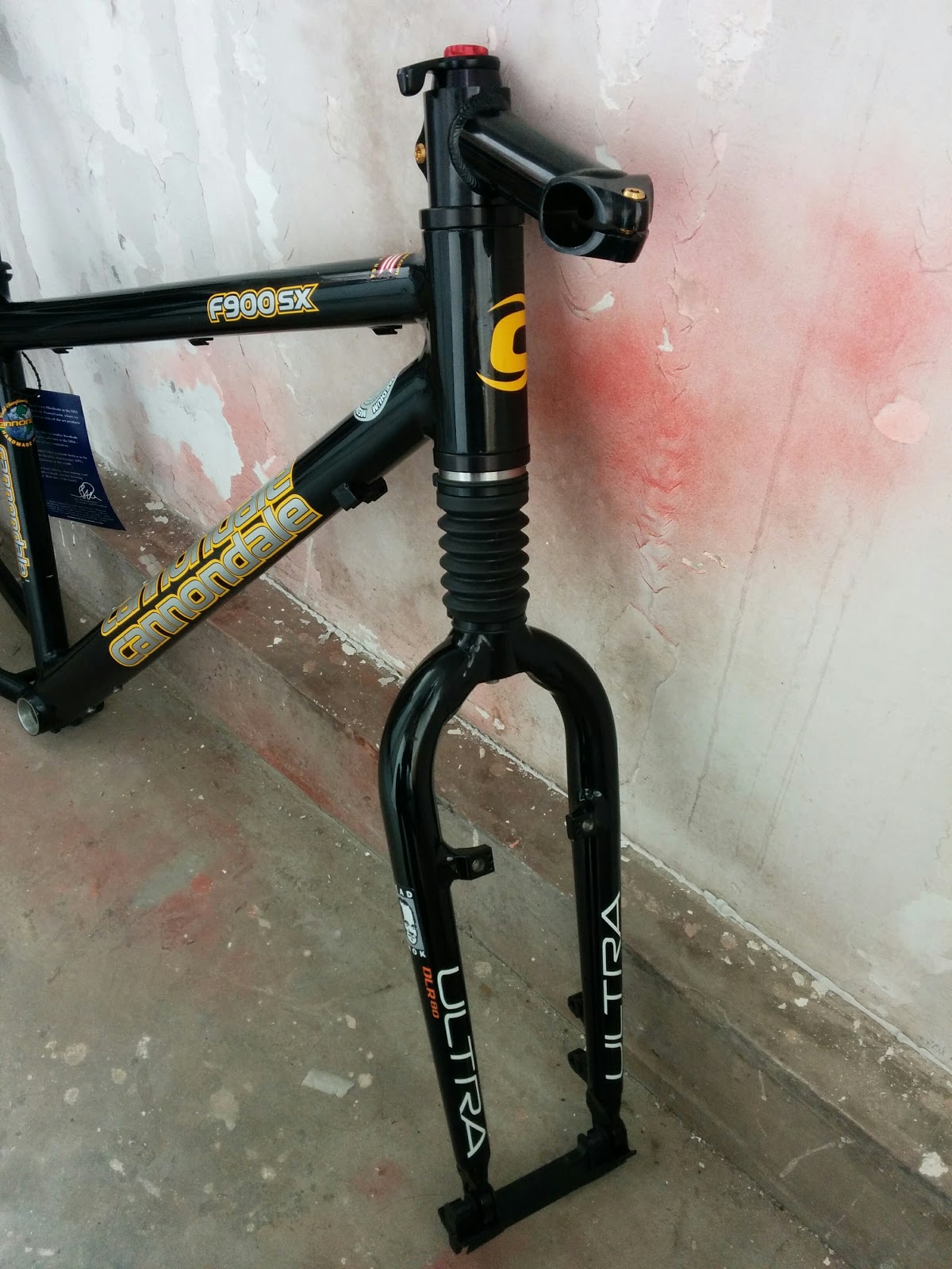 Roc Fu's Vintage Bike Show 2001 Cannondale F900 SX + Headshok +CODA Group