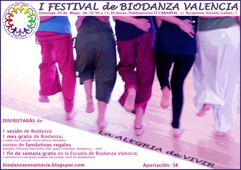 I FESTIVAL de BIODANZA VALENCIA