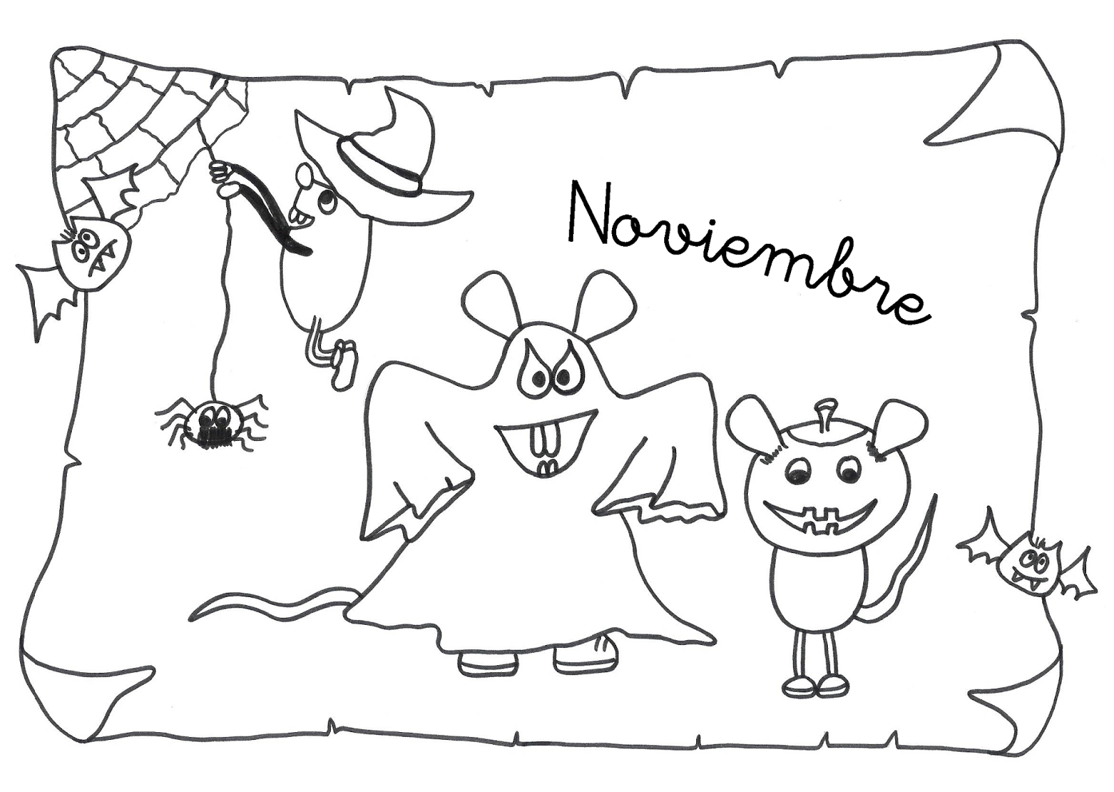 Educación Infantil PORTADA MES DE NOVIEMBRE