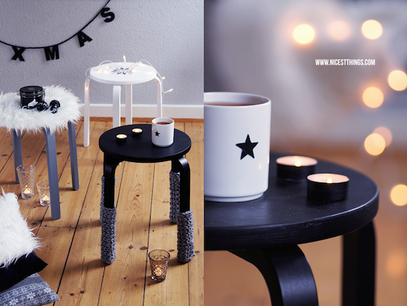 Ikea Hack taburete Frosta