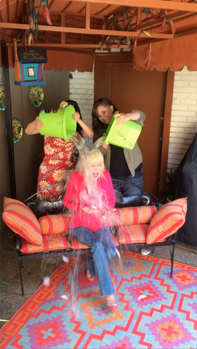Dolly Parton Accepts ALS Ice Bucket Challenge