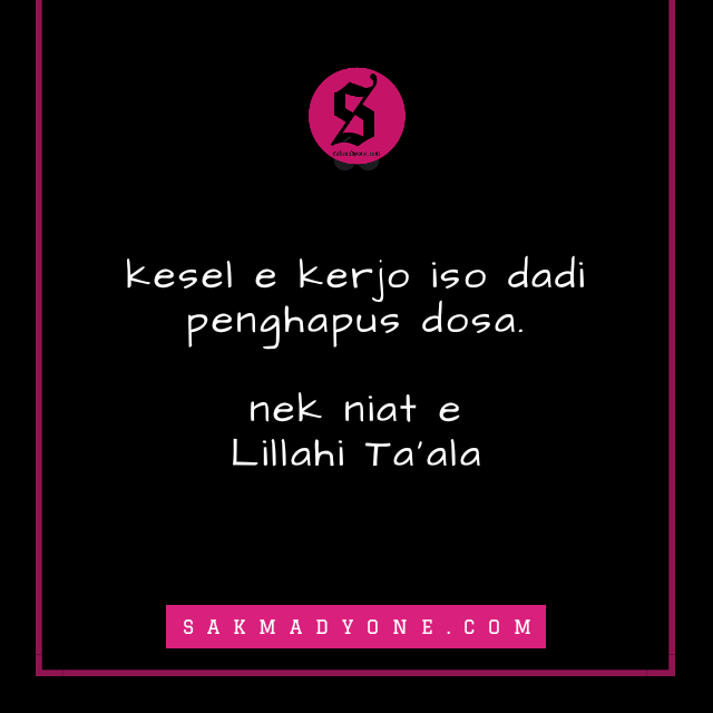 Gambar Kata Bijak, Lucu, Romantis Bahasa Jawa terbaru 2022 - Sakmadyone.com