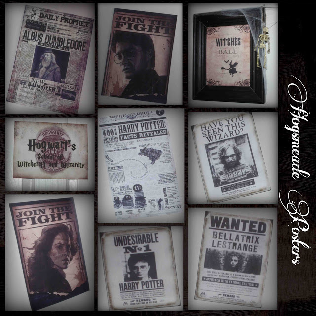 just Sweet and Simple Harry Potter Mystery Dinner Party Hogsmeade