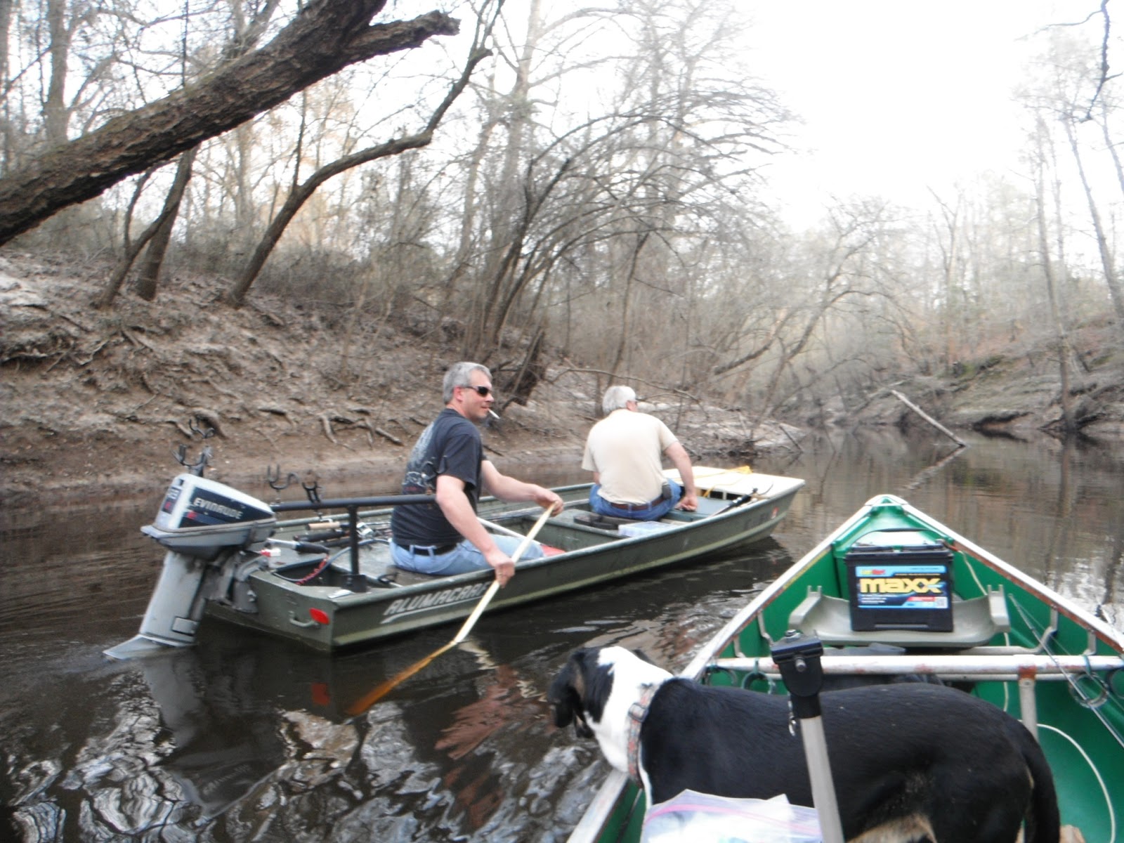 North Carolina River Fishing and Canoeing with Mack Two New Shad Flows