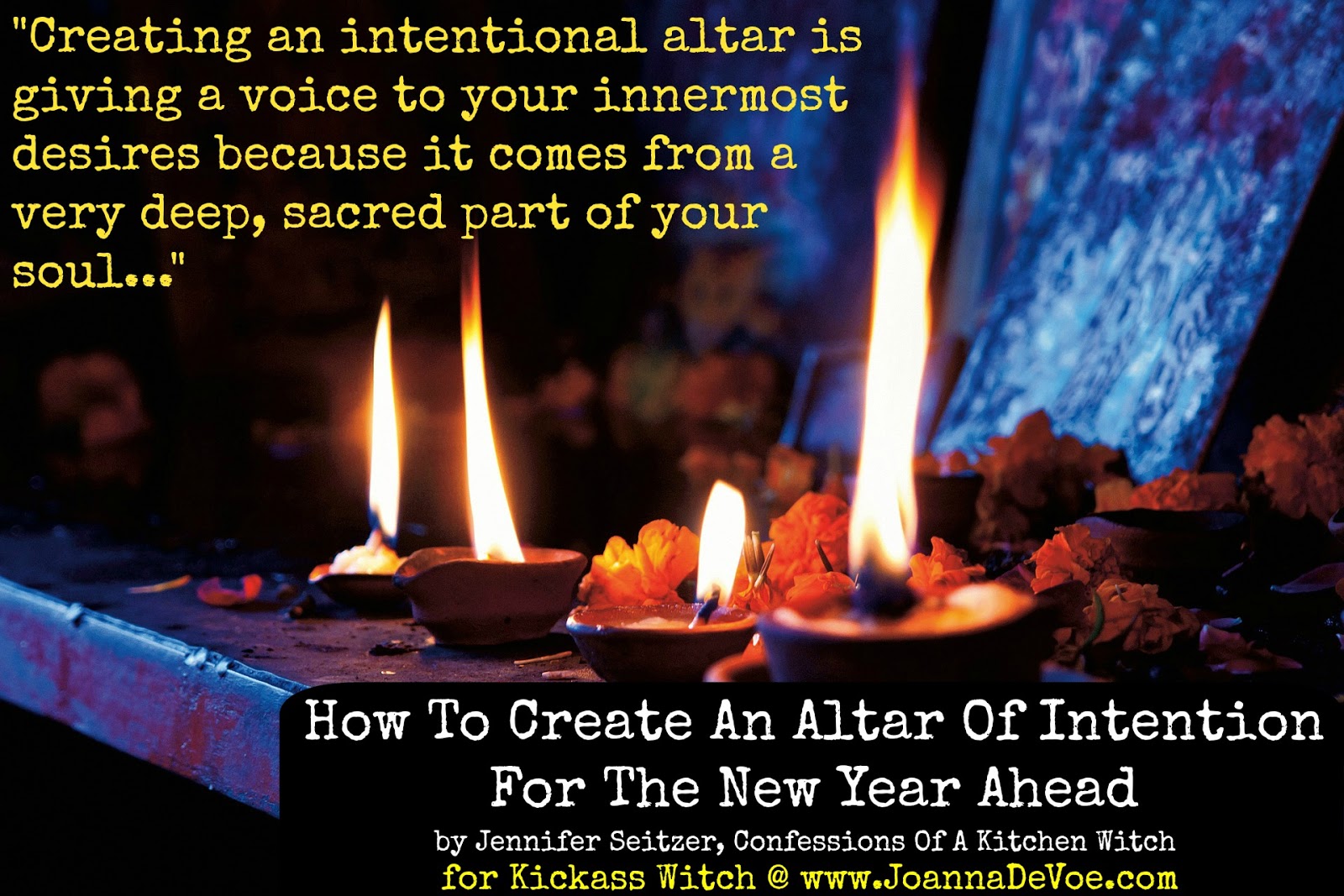 Kickass Witch Putting The K In Magick How To Create An Altar