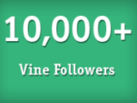 10,000 Vine Followers