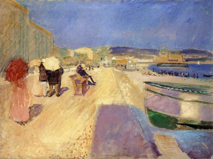 Edvard Munch - Promenade des Anglais, Nice