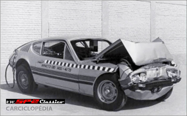 Teste de Colisão do Volkswagen SP2 - Crash Test