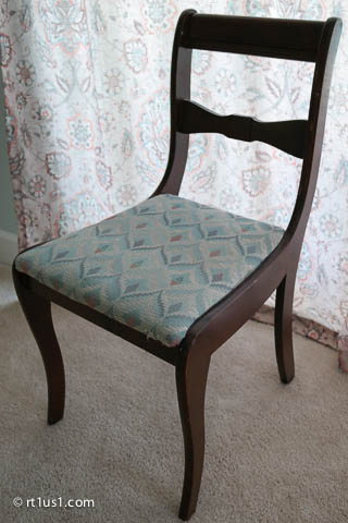 Basic Chair Cushion Reupholstery DIY Basic Chair Cushion Reupholstery DIY