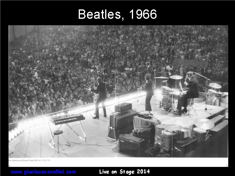 Beatles 1966 live on stage corso sound engineer